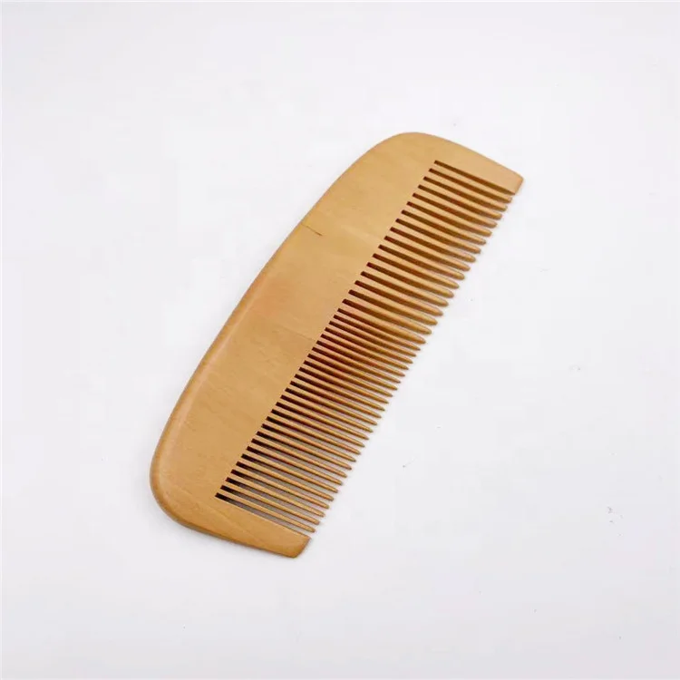 Custom Popular Pear Wooden Hair And Beard Comb