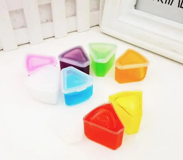 Kids summer toy jelly South Korea fruit smell 9 colors flower cute crystal slime safe magic slime