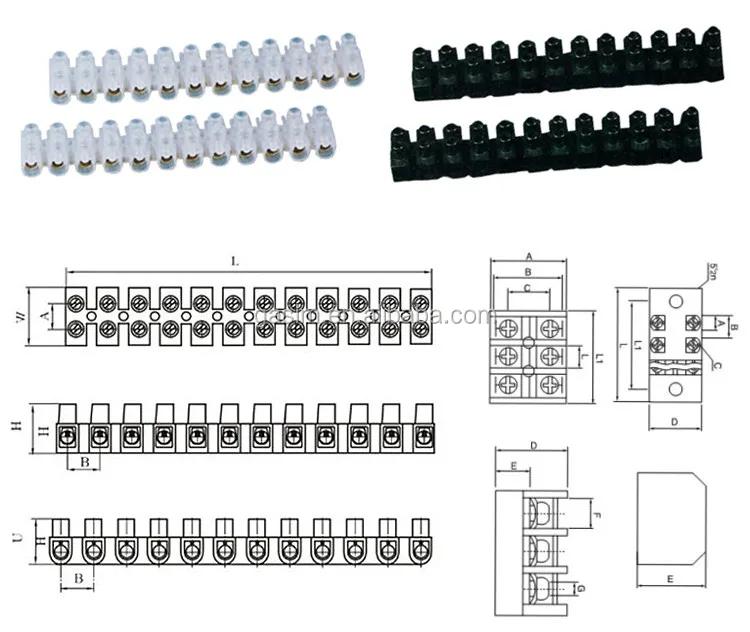 TBS-30a 12pin zinc alloy Terminal Connector, Terminal Block Connector Terminal China supplier