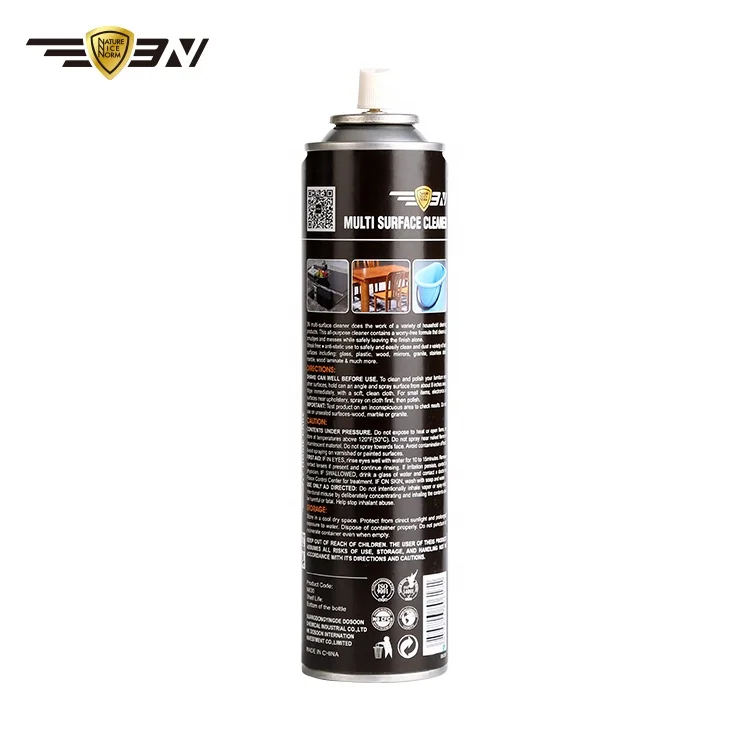 
Multi Surface Aerosol Cleaner Spray, High Quality Multi-Surface Cleaning Spray, Multi Purpose Spray Cleaner for Home & Hotel 