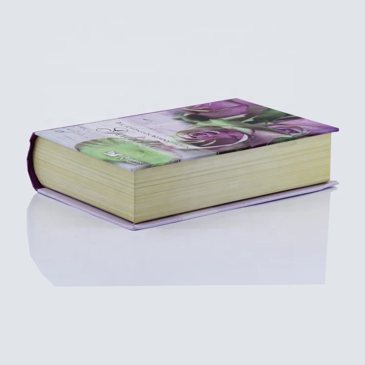 Custom Magnetic Personalized Decorative Display Comic Cardboard Book Shaped Safe Box