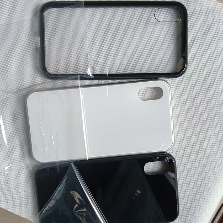 50pcs/lot Magneto ipX metal frame mobile phone shell ip 8/7plus tempered glass shell vibrato shell  free shipping