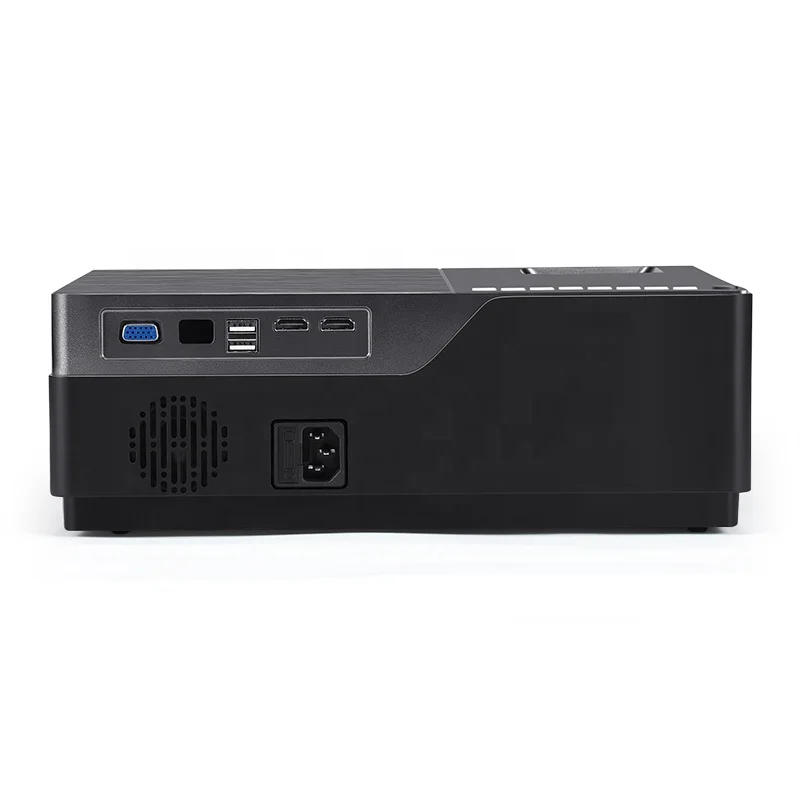 AUN Full HD Projector M18, 1920x1080P Resolution. 3D Beamer Home Theater, Video Game