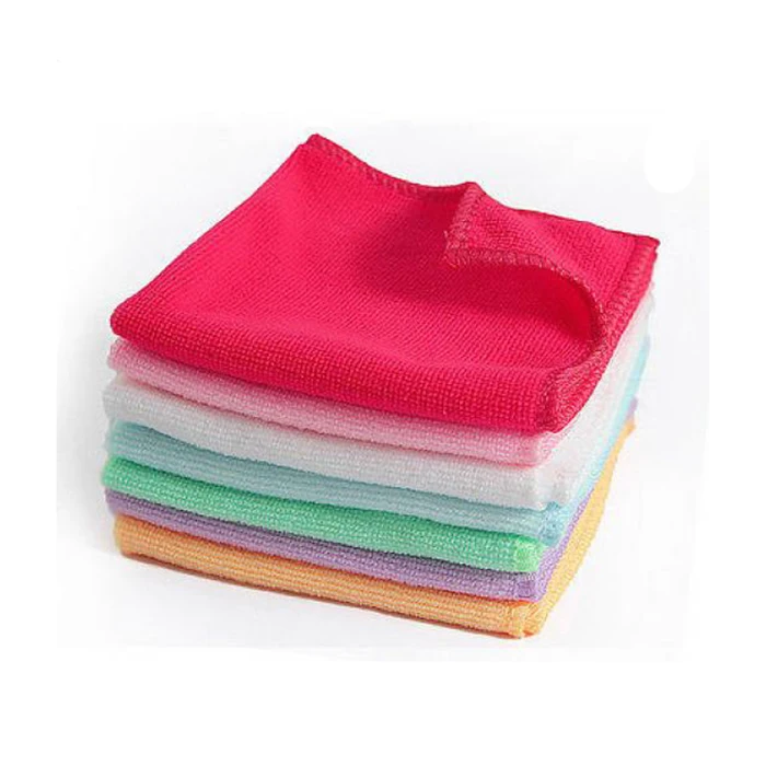 40*40cm 70% polyester 30% polyamide microfiber cloth towel for kitchen car cleaning