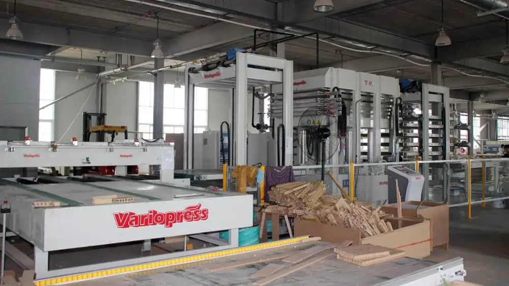 
multi-layer automatic loading hot press machine 