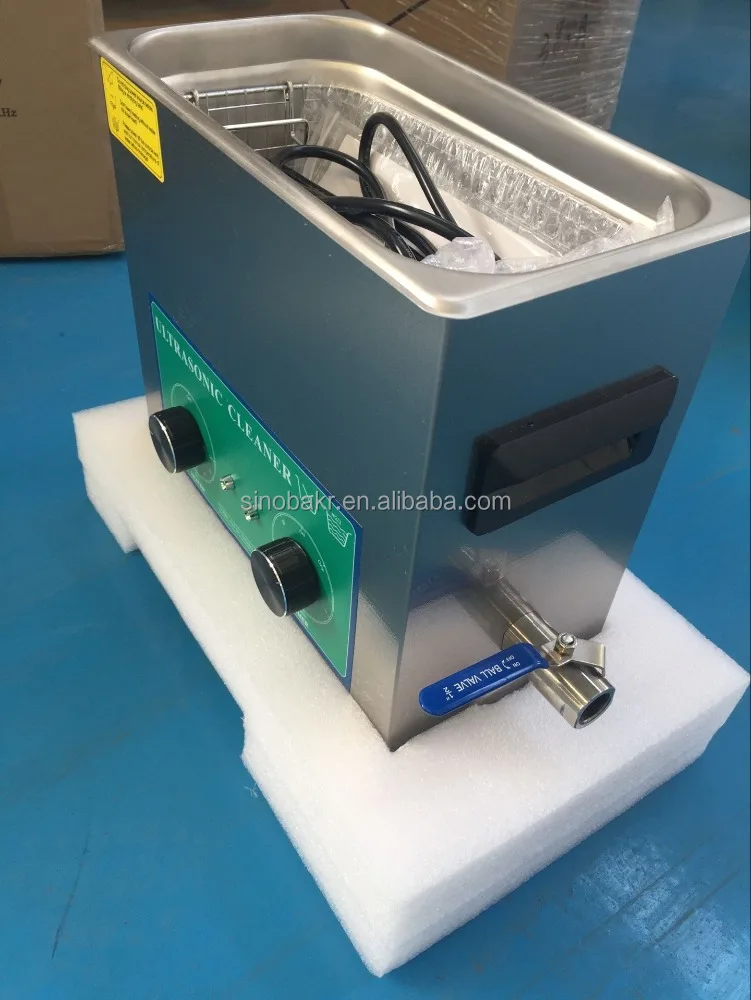 Jewelry Watch Band Eyeglasses Ultrasonic Cleaner Sonicator Bath 3Liter with Basket BK-120B good price