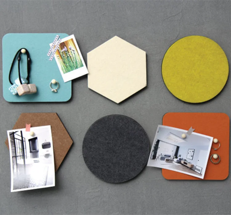 
Multi color felt message bulletin board felt notice pinboard 