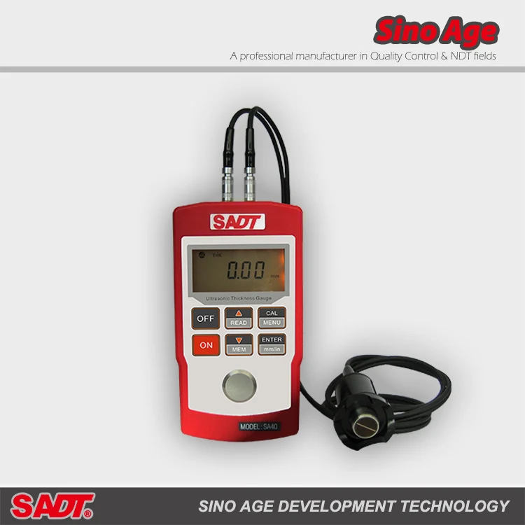 SA40 Portable wall thickness gauge with distributor price