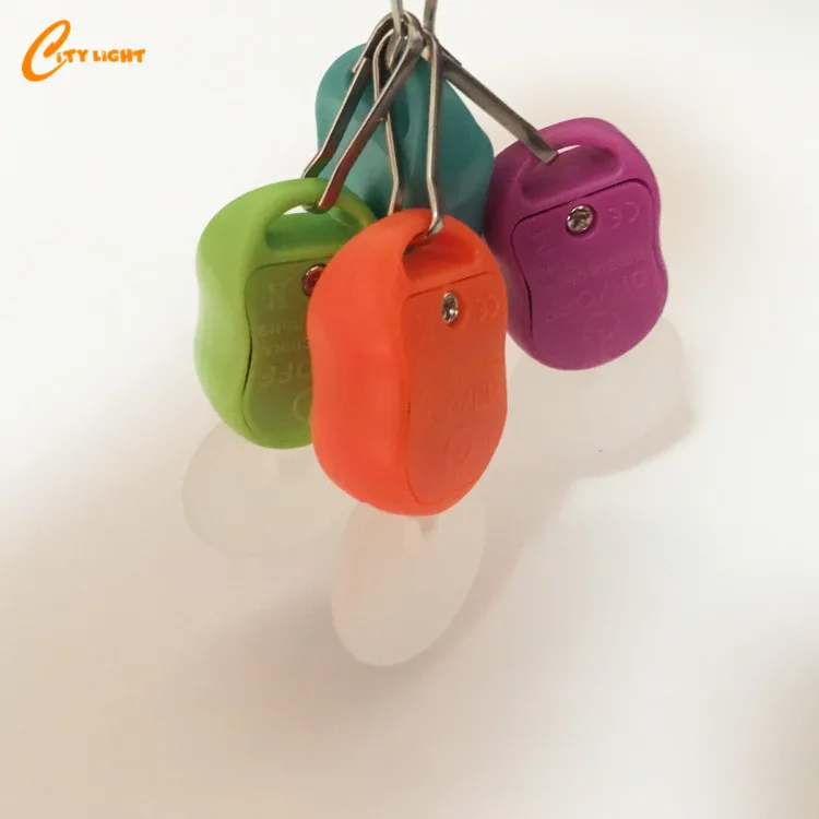 New Product Zipper Pull LED Zipper Light Zipper Light with Metal Clip