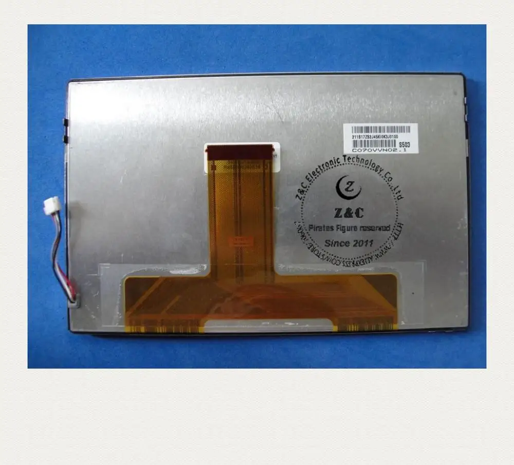 C070VVN02 C070VVN02.1 C070VVN02.2 C070VW04 V0 New Original 7 inch LCD Display Panel for Volvo S60L Car GPS Navigation System