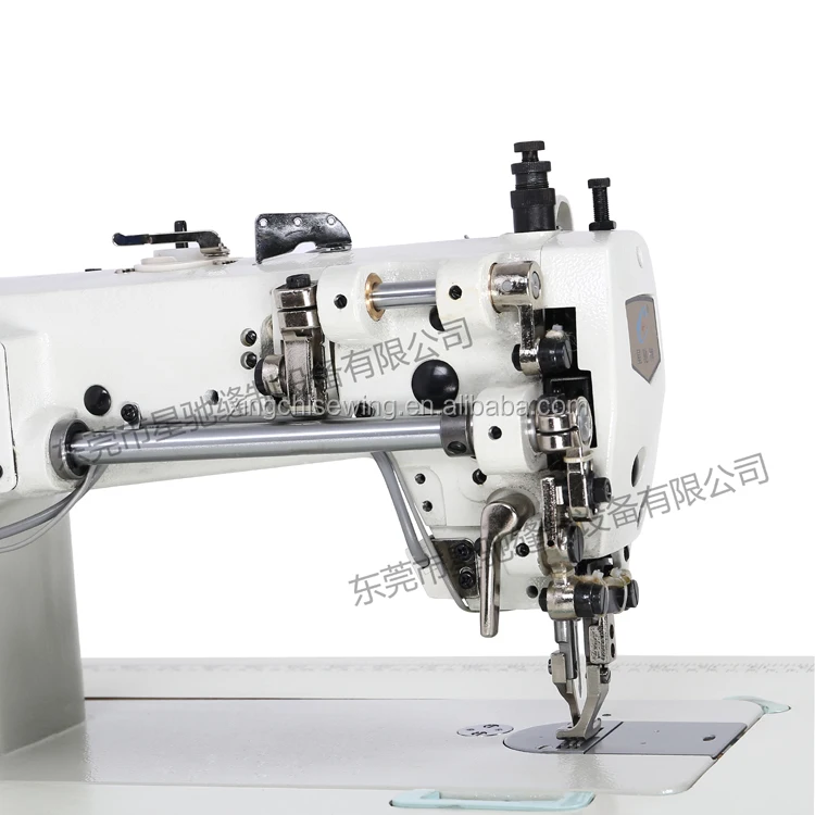 XC-0398 ELECTRONIC HEAVY DUTY TOP AND BOTTOM FEED LOCKSTITCH SEWING MACHINE