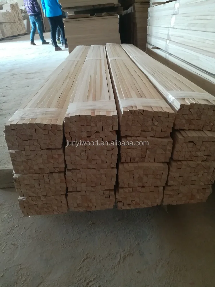 Paulownia wood chamfer strips For Concrete Construction Forming