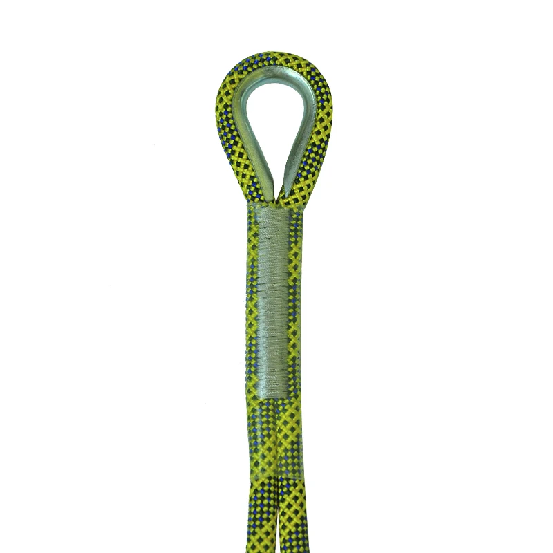 Anpen Nylon rope safety lanyard, Y shaped rescue Lanyard fall protection