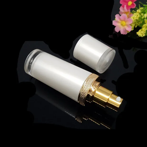 
Custom logos new design white empty cosmetic plastic acrylic cream jar & spray bottle for skin care packaging 