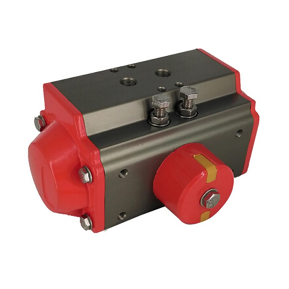AT Series Control Single Acting for Butterfly Valve Ball Valve Pneumatic  Rotary Actuator