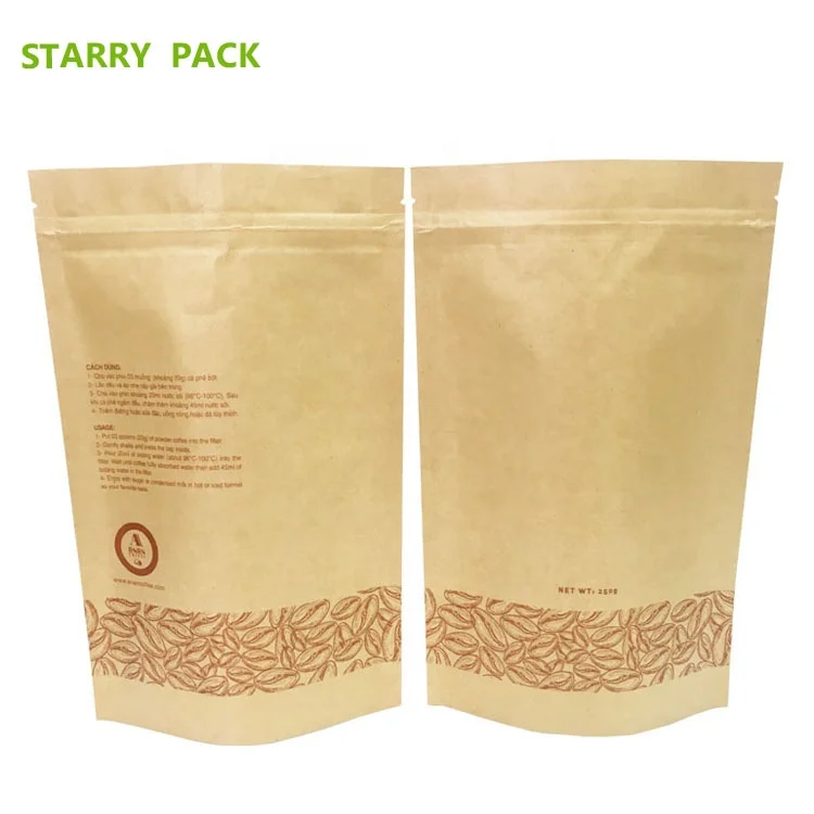 Stand up tea bags paper packaging empty tea bags tea bag envelope