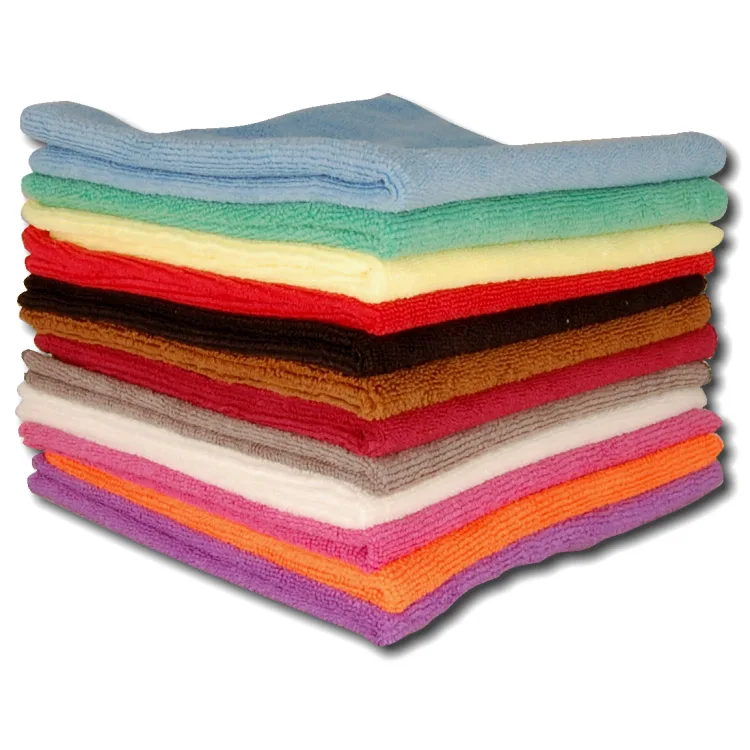 Eco-Friendly custom logo micro fiber car cleaning cloth towel