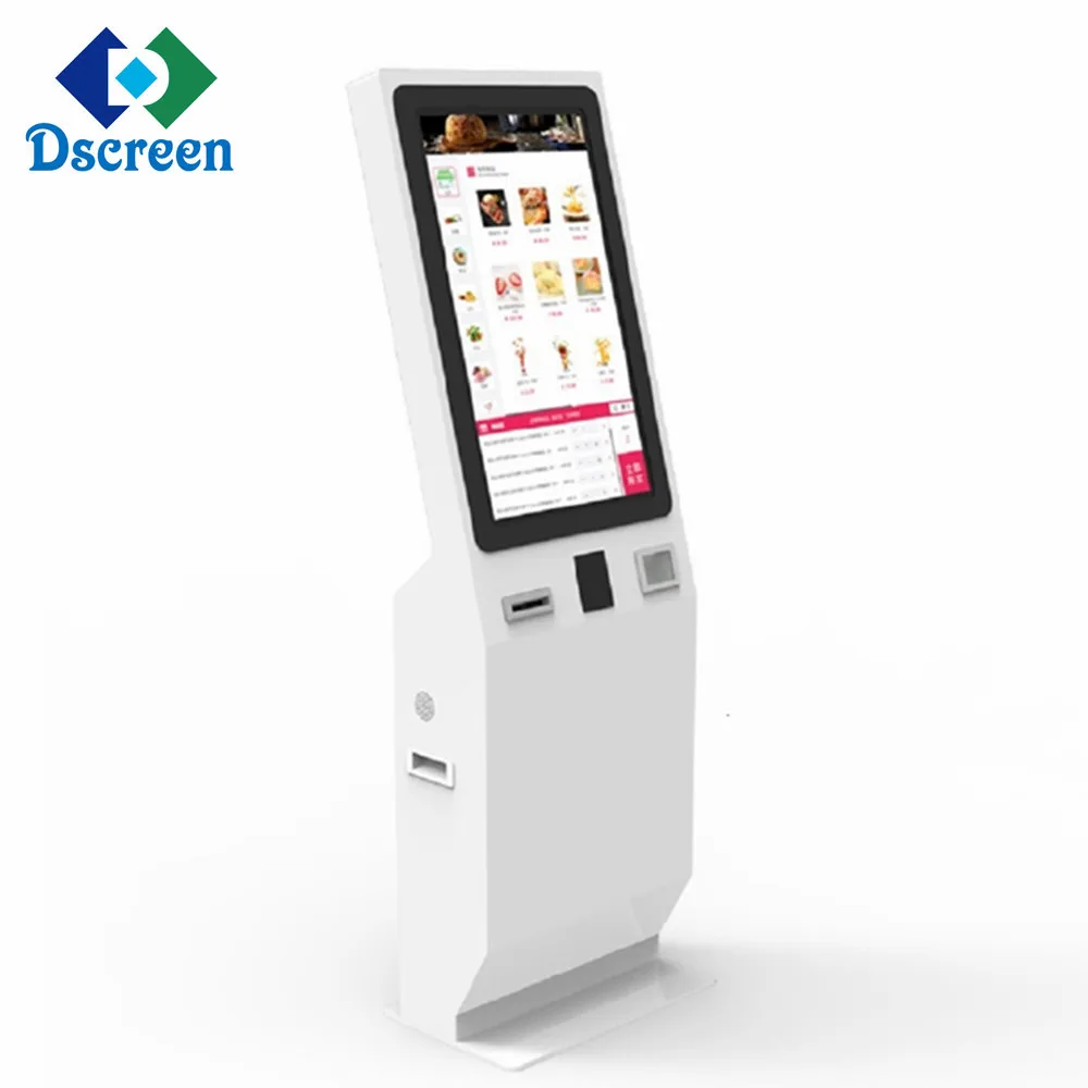 2019 лидер продаж дисплей 32 Inch стоя собственной личности ресторана заказа машины киоск
