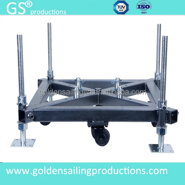 high quality box truss baseplate used aluminum lighting truss arched roof truss