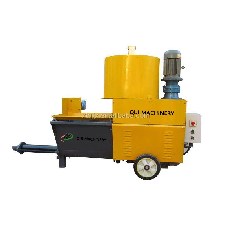 Hot selling new mortar mixing and spraying machine cement plaster mixing spraying machine