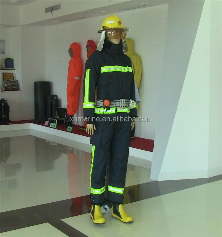 Nomex Fire Fighting Suit Fireman Uniform for Firefighters