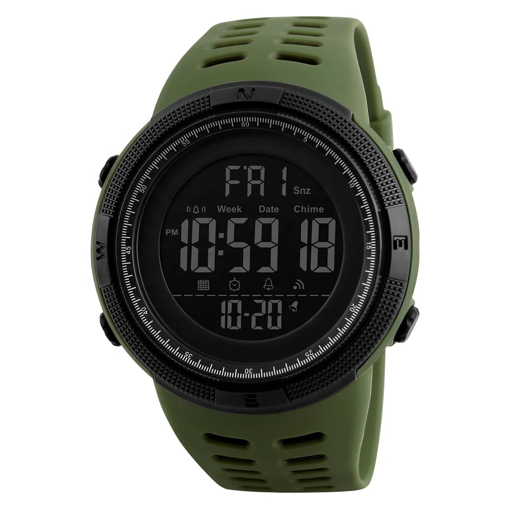 Fashion Men Digital Outdoor Multifunction Sport Wristwatch Cheap Price Men Chronograph digital Watches