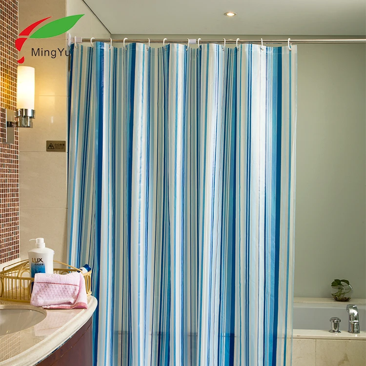 
Chinese Custom Shower Curtain PEVA Bath Curtain 