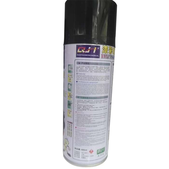 low price colorful msds aerosol spray paint can