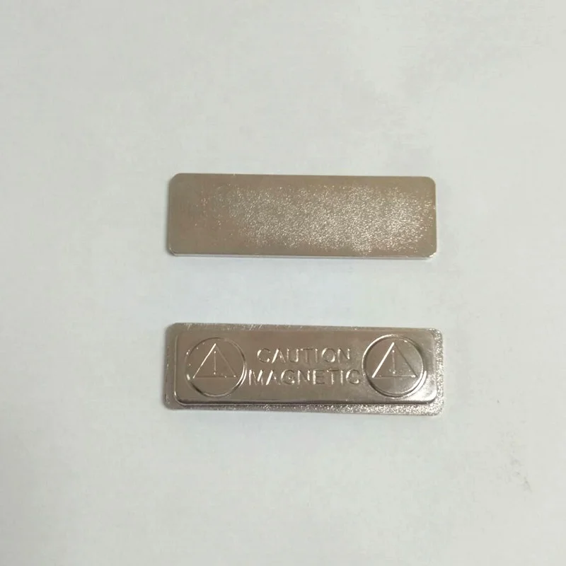  HAMPTONS Международная Декорация Серебряный именной значок с двойным магнитом на заказ