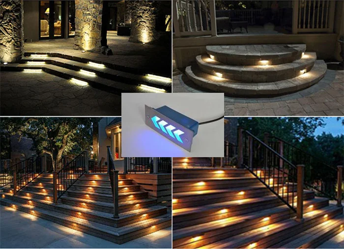 1W LED Stair Light wall Guiding Light LED Corner Step light