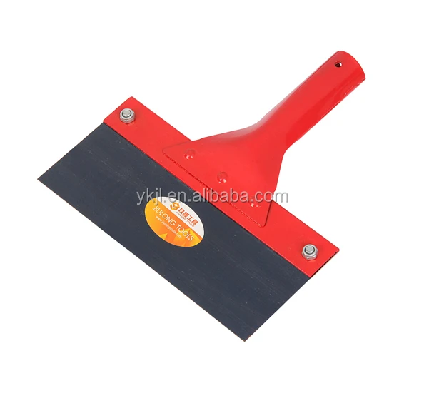 
iron red handle scarper 
