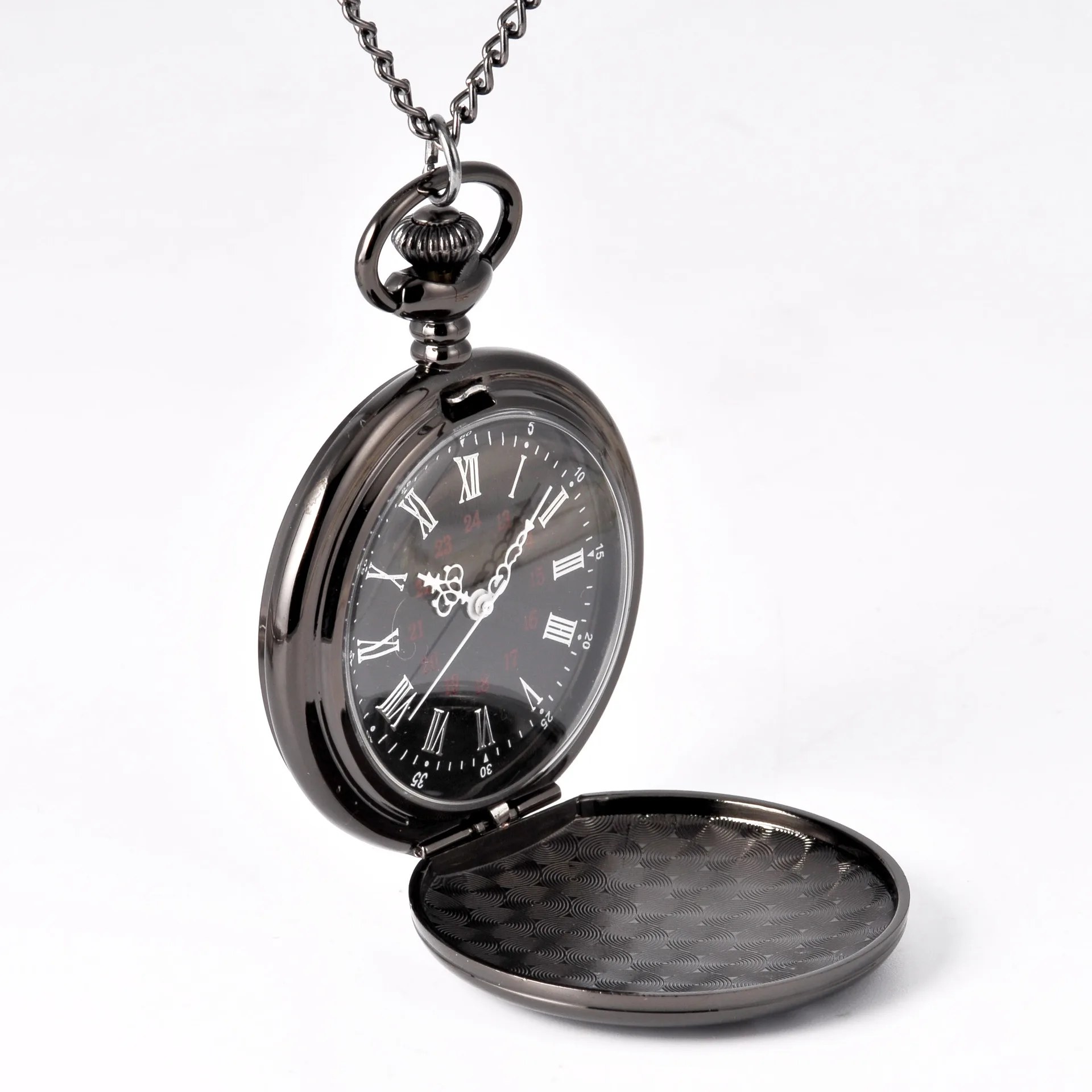Custom Birthday Gift Bronze Quartz Pocket Watch