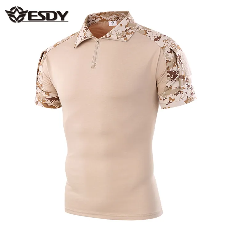 ESDY 10-Colors  outdoor tactical shirt tactical frog T-shirt Men