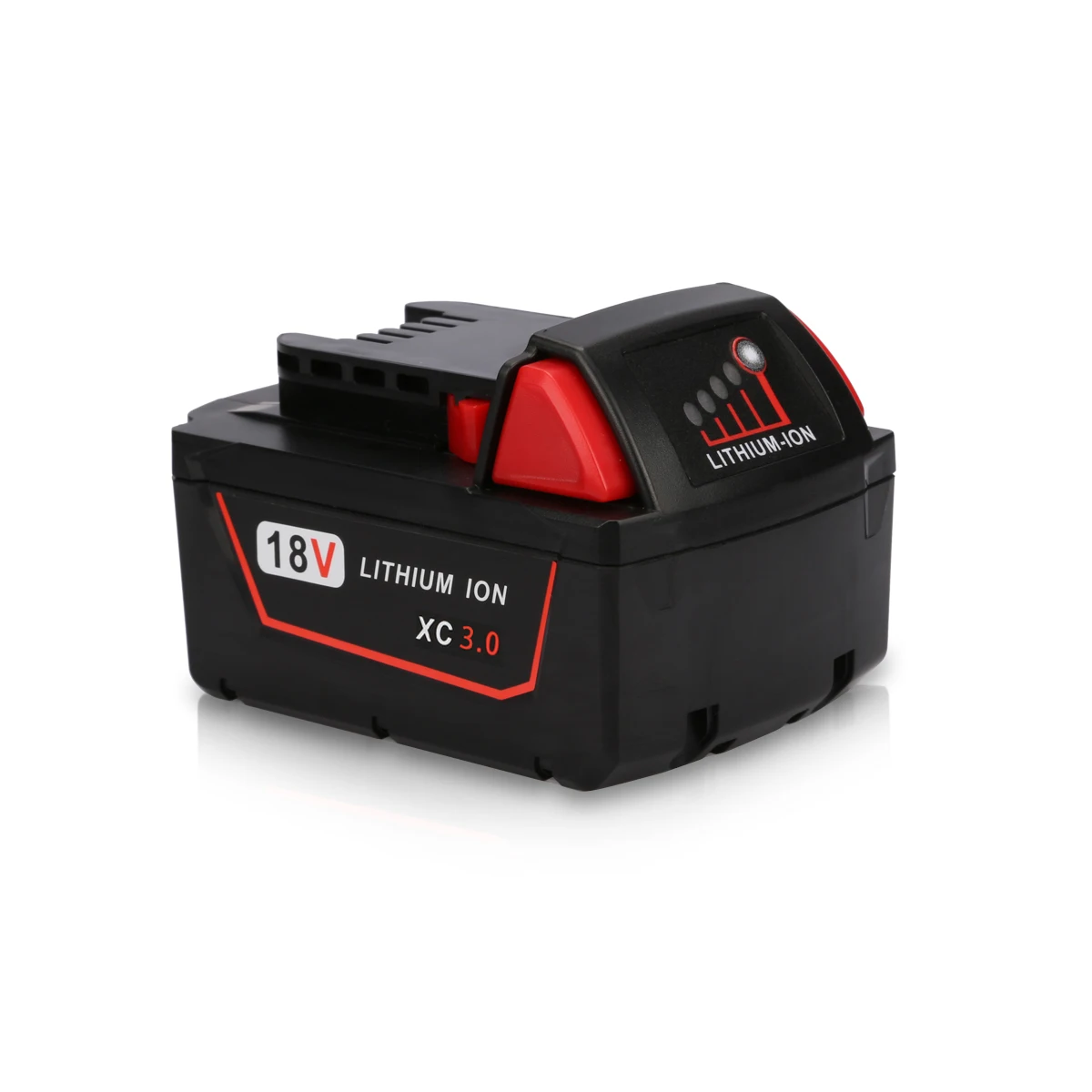 For Milwaukee 18V 3.0Ah Li-ion battery Rechargeable C18B Li18 M 18B XC Power tool battery for Milwaukee battery