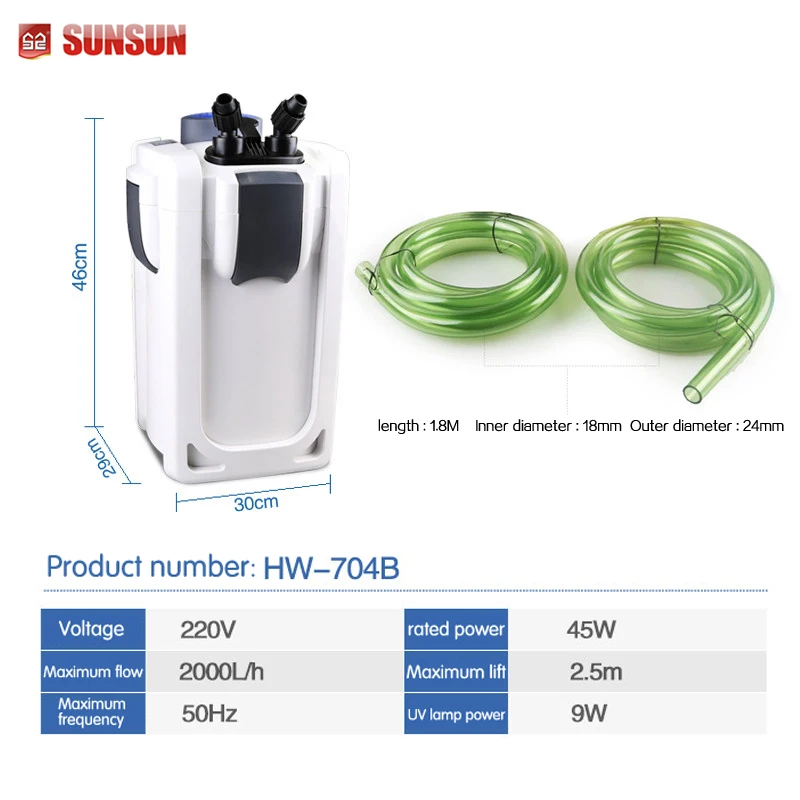 SUNSUN New Aquarium External Canister Filter Aquarium Accessories Filter Wholesale Only