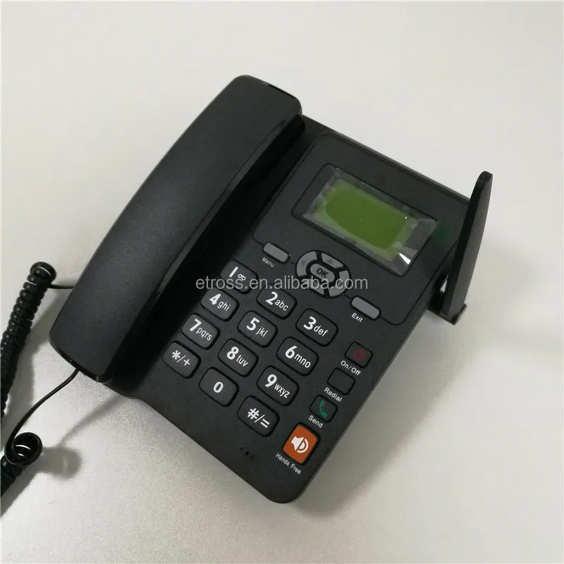 Новый домашний Настольный телефон Etross 6588 GSM FWP по низкой цене