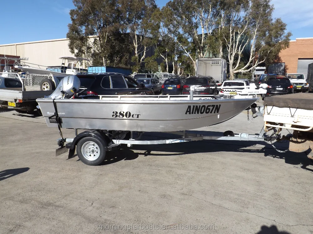 2018 New small aluminum car topper motor rescue boat for sale