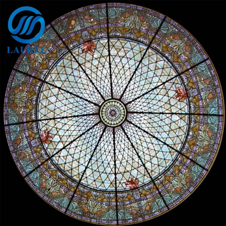 Competitive price pattern stained glass for church