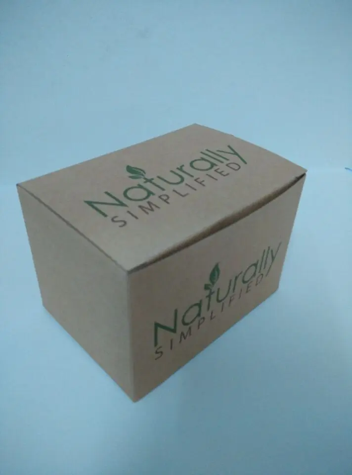 full color custom made OEM glued craft paper boxes