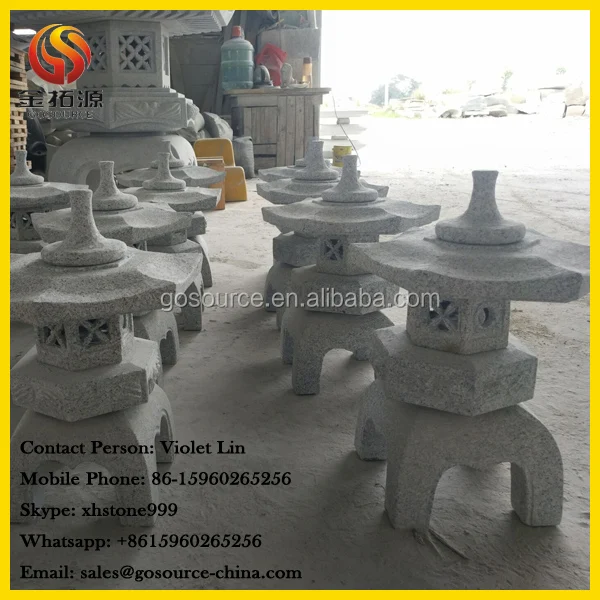 Granite japanese pagoda