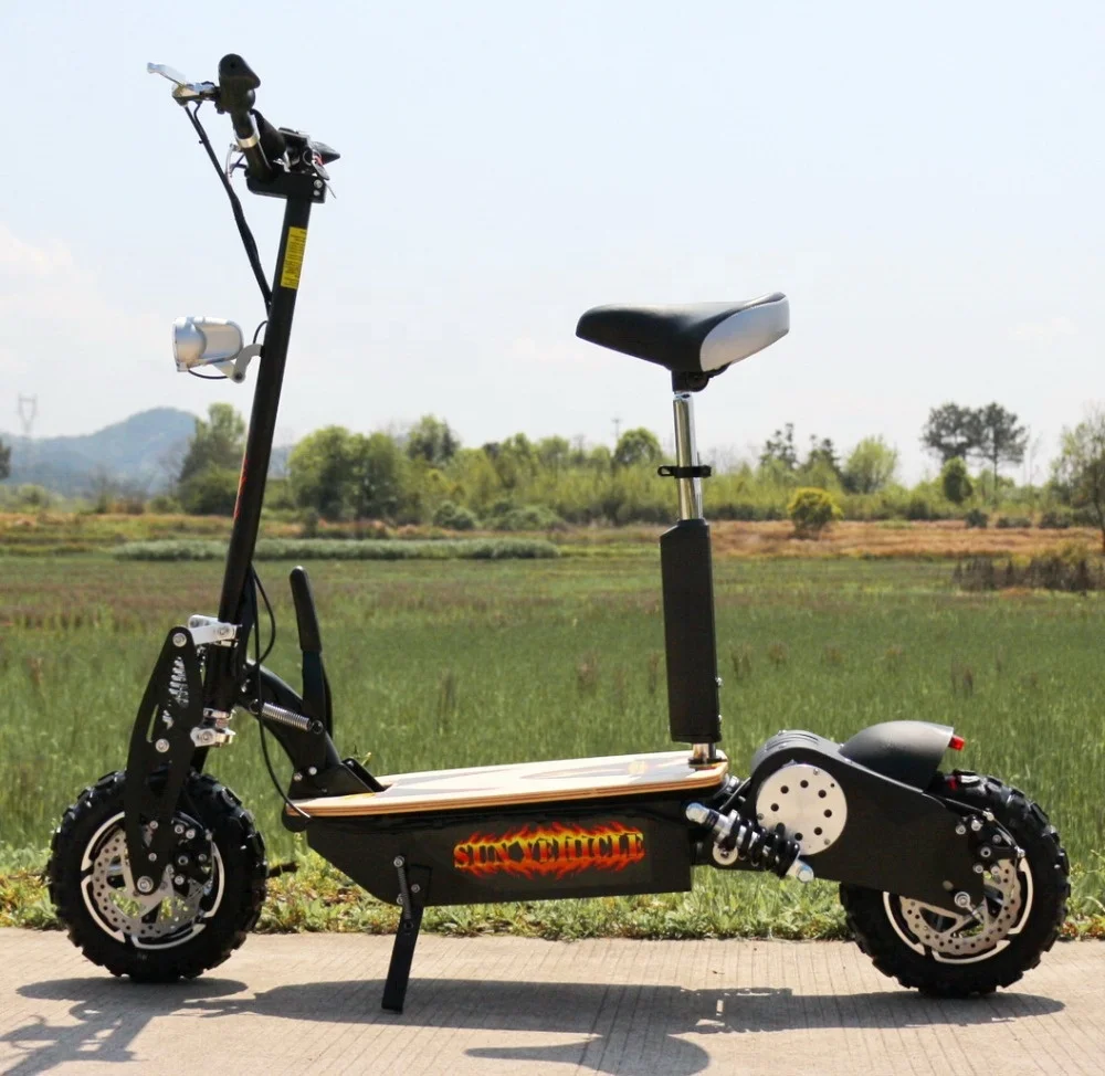 Складной электрический Моторный Скутер одобренный CE 48 В 2000 Вт для