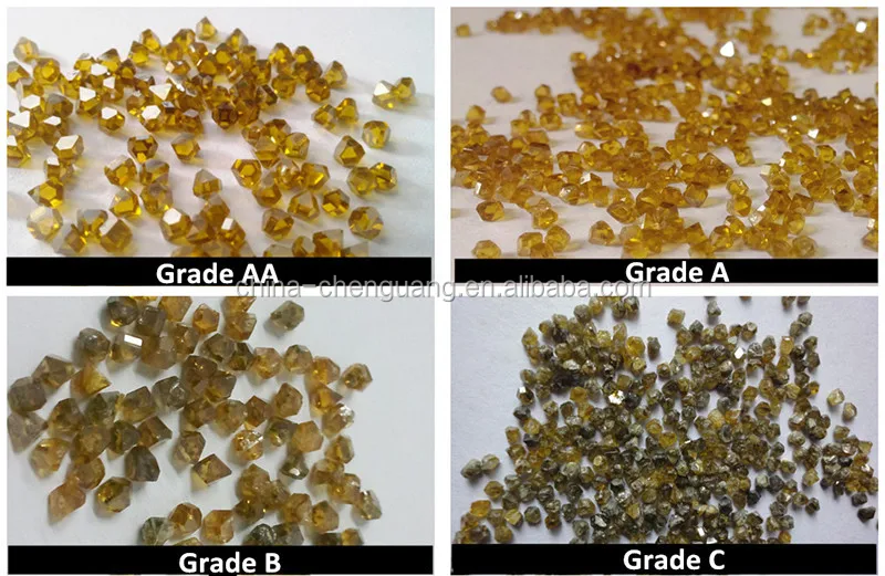 Powder of diamond dust synthetic diamond grit