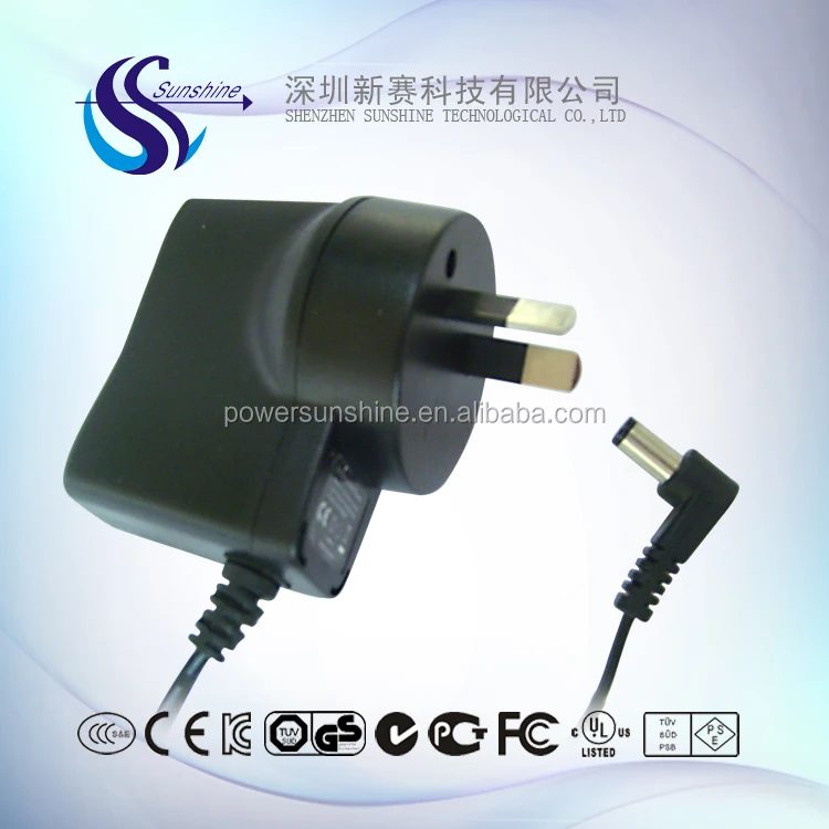 Австралийский штекер 6 В 1 А ac адаптер питания для аудио плеер