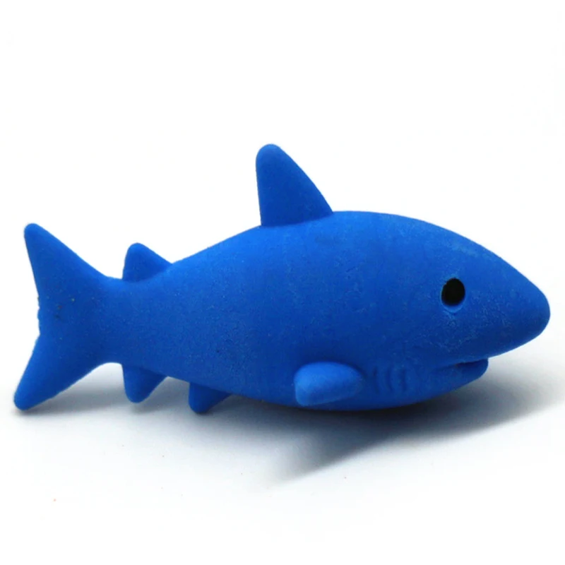 Fun Экспресс Акула укладки ластик для детей подарки на день рождения джунгли вечеринок полосы