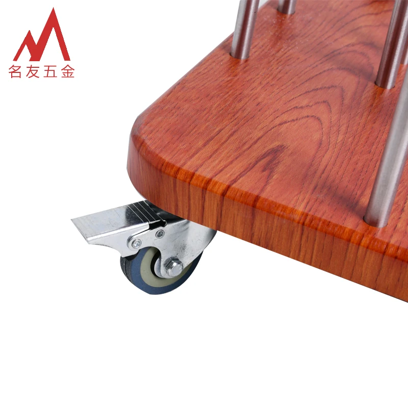 High capacity 4 directions stainless steel coat hanger collection tools