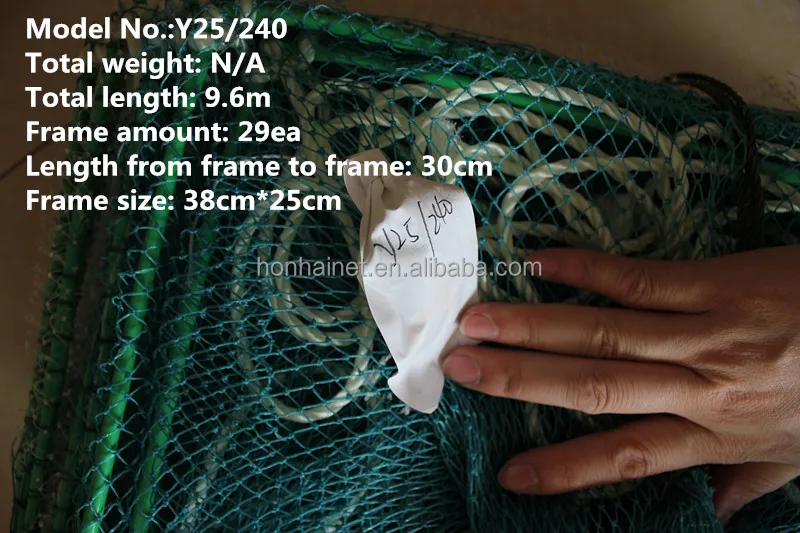 9.6m long Hot sale high quality lobster trap for fish crab shrimp