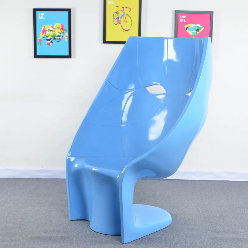
Italian design furniture fiberglass mask chair Driade Nemo chair 