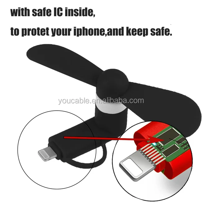 Small Rechargeable Fan Factory,Mobile Phone 2 In 1 Portable Mini Usb Fan