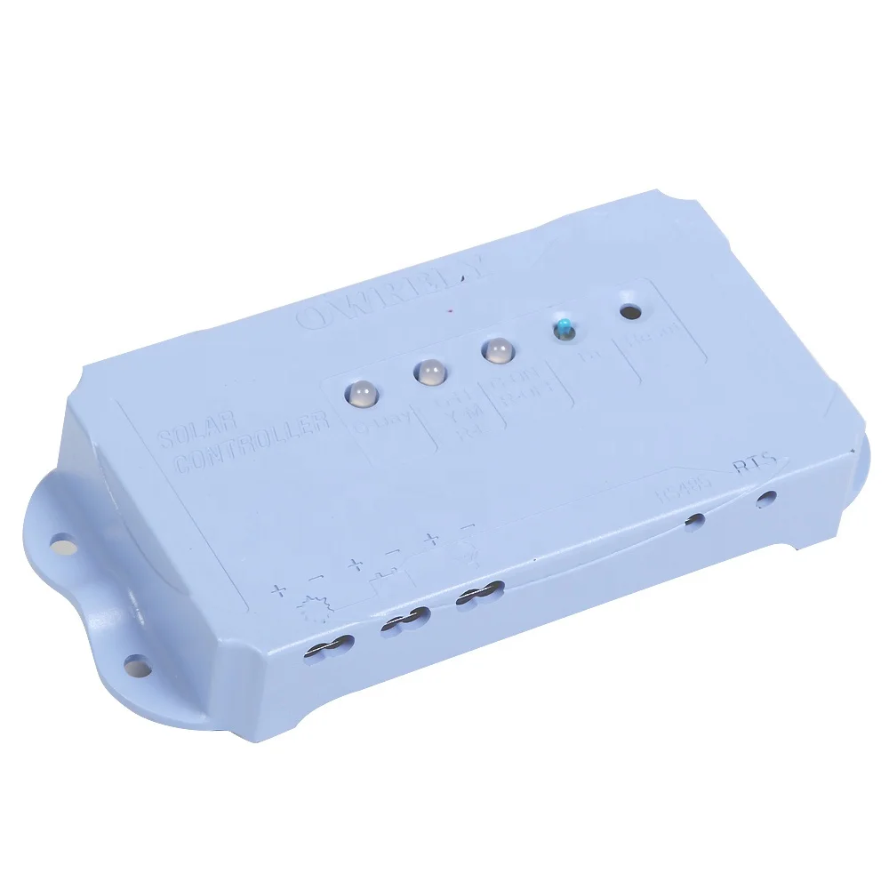 Owrely PWM 10A 12/24V Solar Charge Controller for Solar Power System with 485 Port