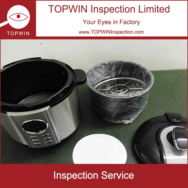 6L Digital Pressure Cooker Stainless Steel Inspection Service Agencies Available